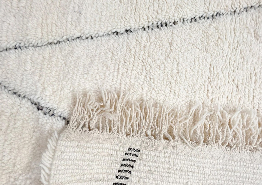 Tapis berbères noir et blanc - AFKliving