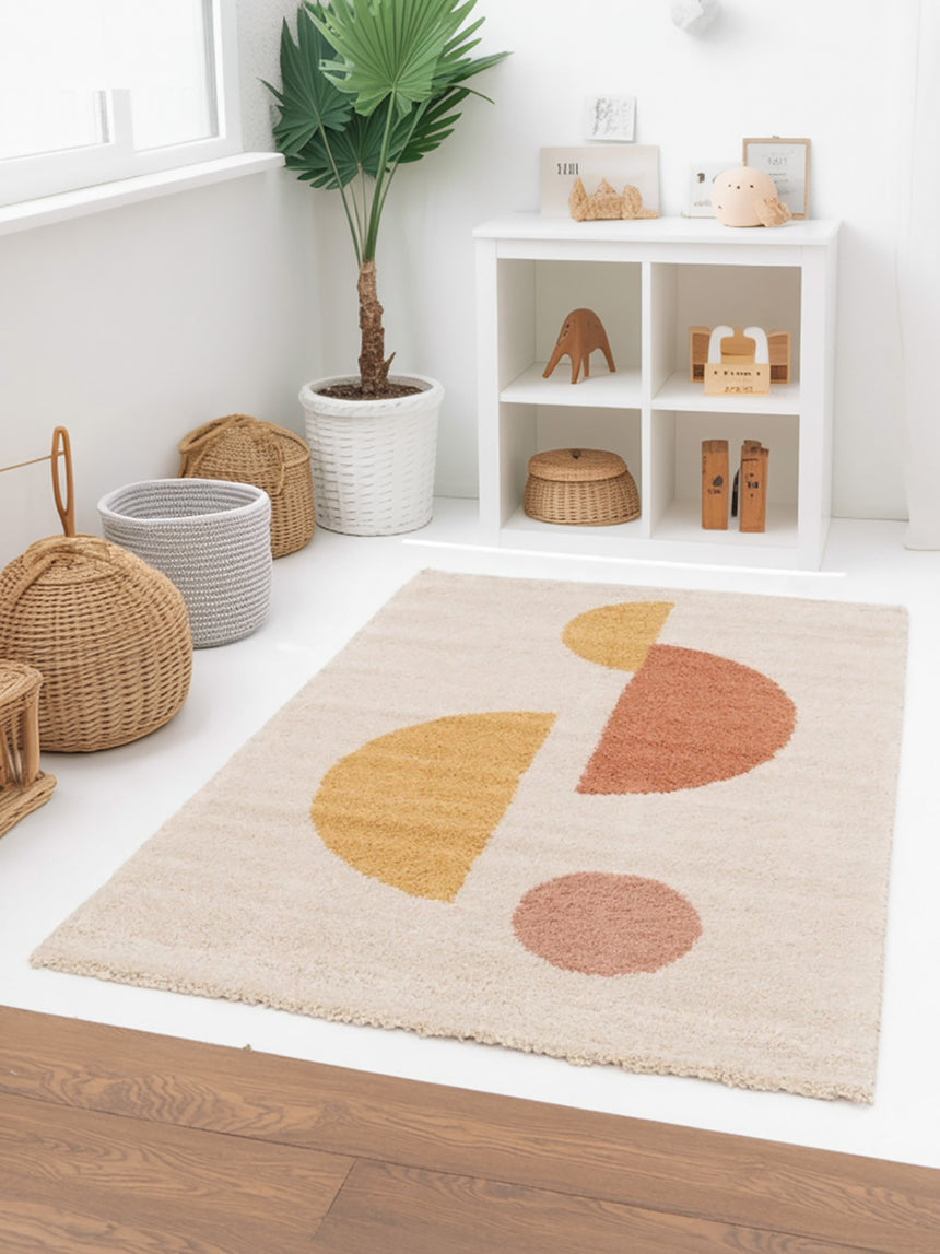 Thick and comfortable Shaggy rugs Moon
