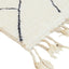 Tapis berbère marocain abstrait pure laine - tapis sur mesure