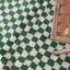 Petit tapis berbere marocain en laine à carreaux 107 x 156 cm - AFKliving