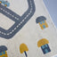 Tapis enfant à poils ras doux CIRCUIT