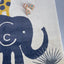 Tapis enfant design et doux à poils ras JUNGLE