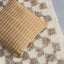 Soft and comfortable checkers high hair carpet