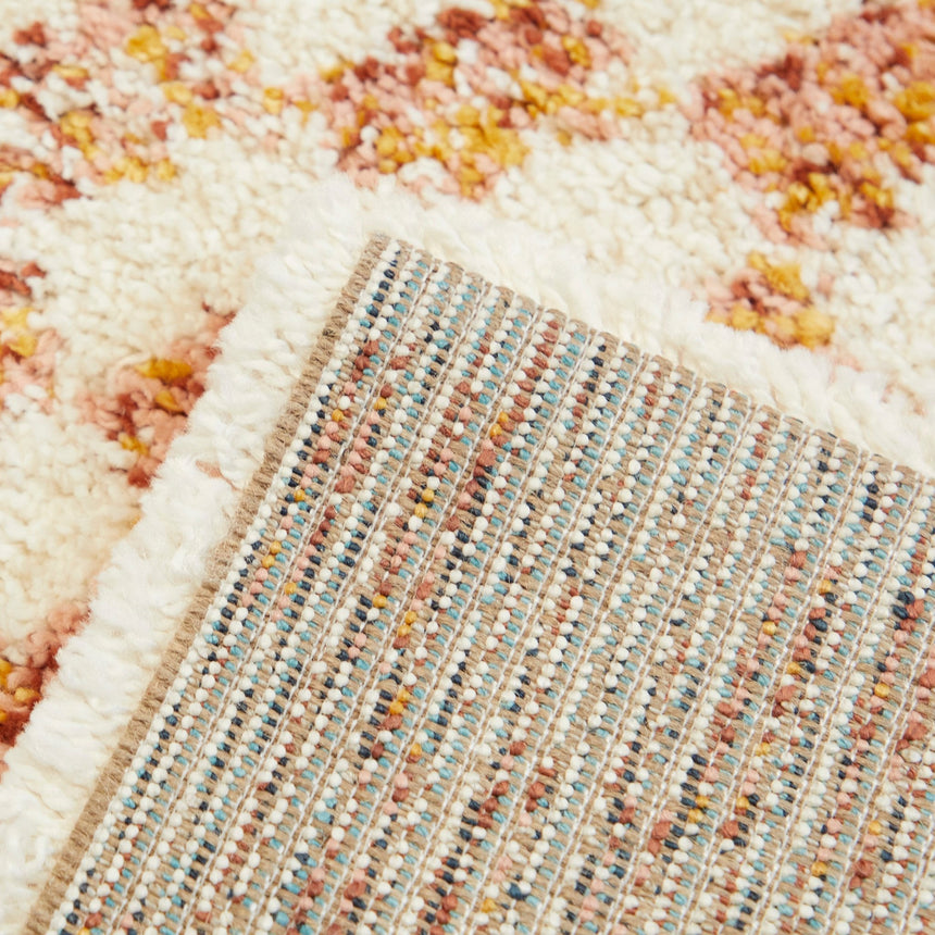 Tapis à poil haut doux et confortable BOHO - AFKliving