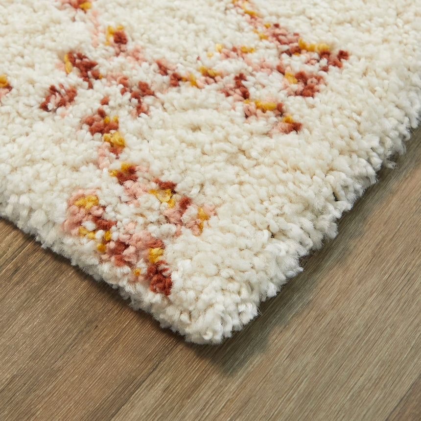 Tapis à poil haut doux et confortable BOHO - AFKliving