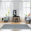 Tapis à poil haut doux et confortable CHECKERS - AFKliving