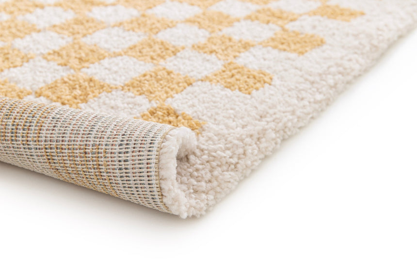 Tapis à poil haut doux et confortable CHECKERS - AFKliving