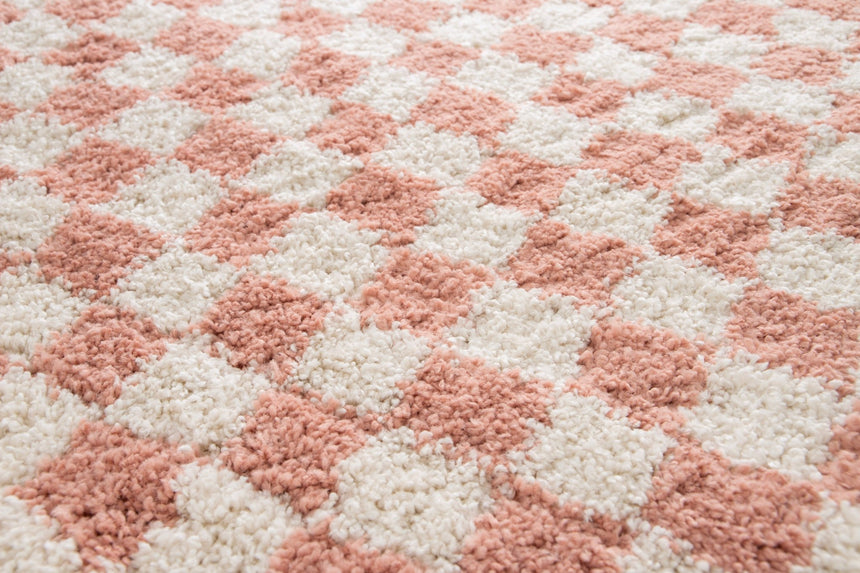 Tapis à poil haut doux et confortable CHECKERS - AFKliving