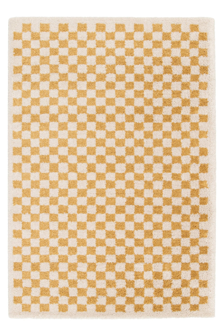 Tapis à poil haut doux et confortable CHECKERS - AFKliving