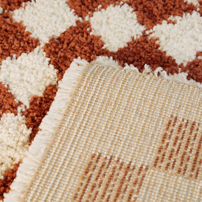 Tapis à poil haut doux et confortable CHECKERS - AFKliving