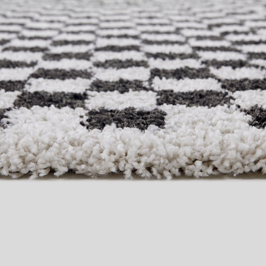 Tapis à poil haut doux et confortable CHECKERS - AFKliving