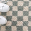 Tapis à poil haut doux et confortable CHECKERS - AFKliving