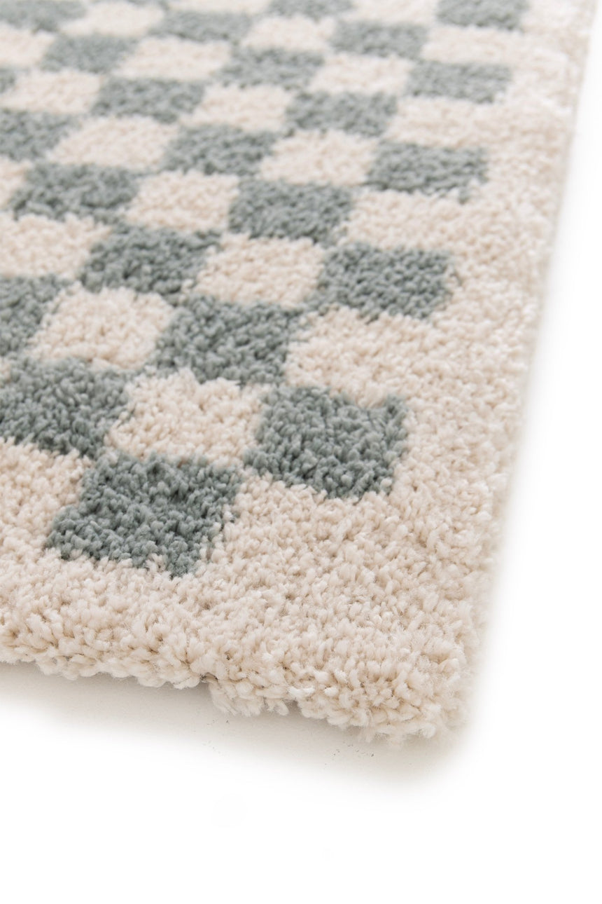 Tapis à poil haut doux et confortable CHECKERS - AFKliving