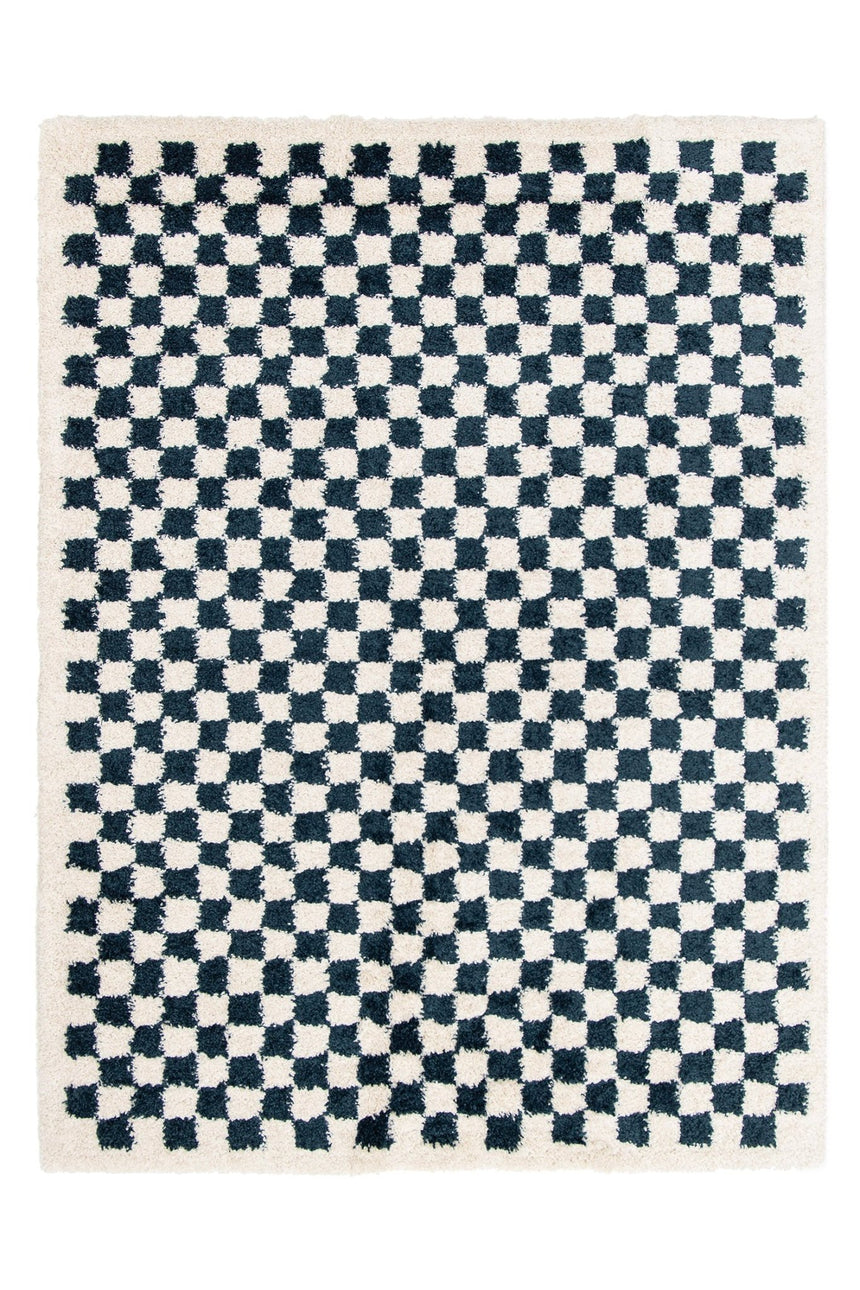 Tapis à poil haut doux et confortable CHECKERS - AFKliving