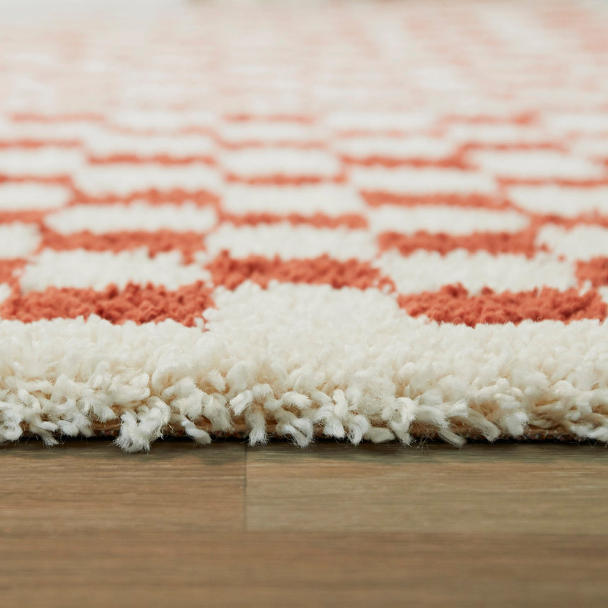 Tapis à poil haut doux et confortable CHECKERS - AFKliving