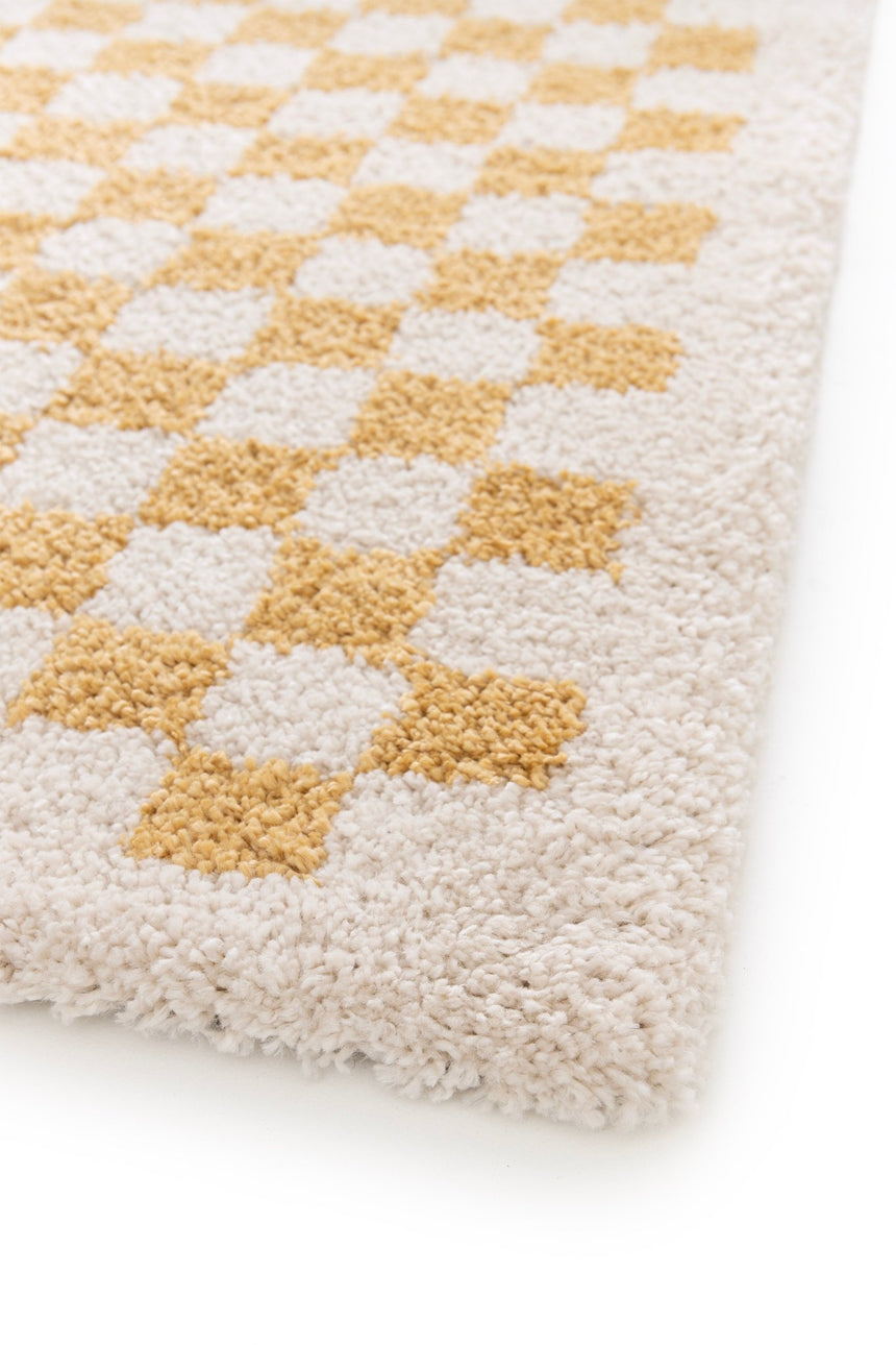 Tapis à poil haut doux et confortable CHECKERS - AFKliving