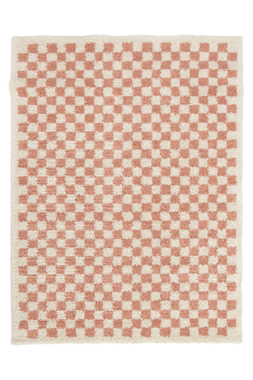 Tapis à poil haut doux et confortable CHECKERS - AFKliving