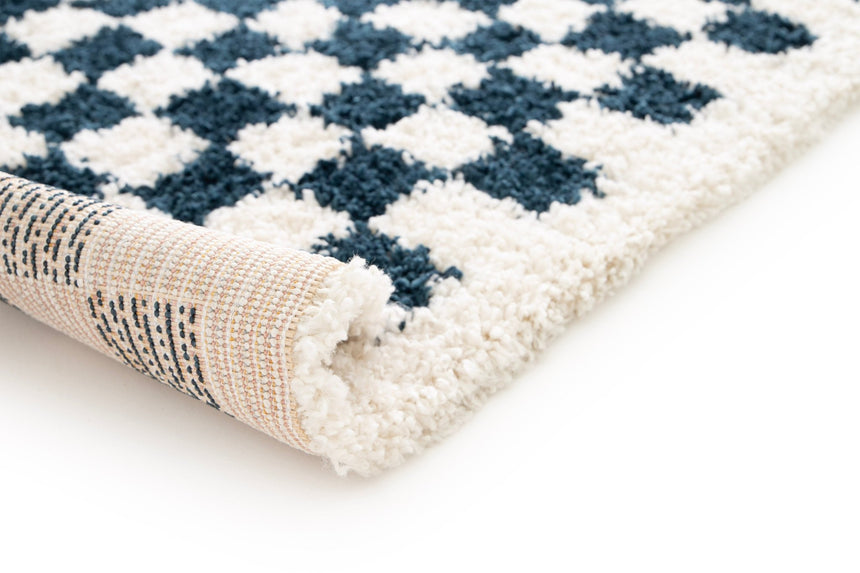 Tapis à poil haut doux et confortable CHECKERS - AFKliving