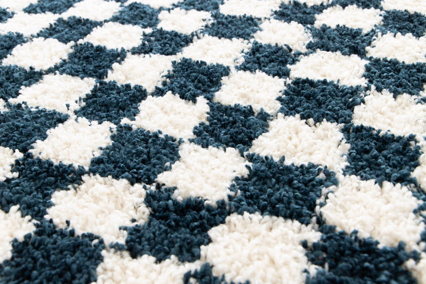 Tapis à poil haut doux et confortable CHECKERS - AFKliving