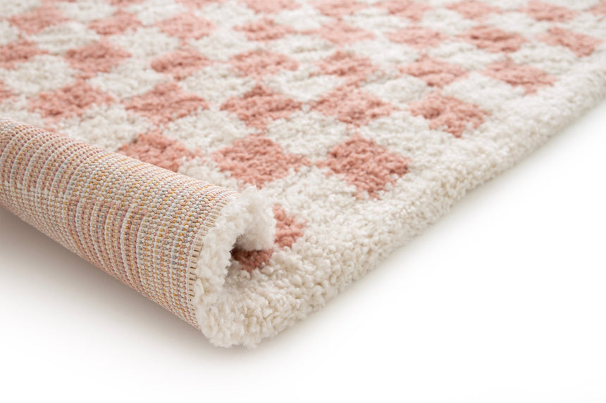 Tapis à poil haut doux et confortable CHECKERS - AFKliving