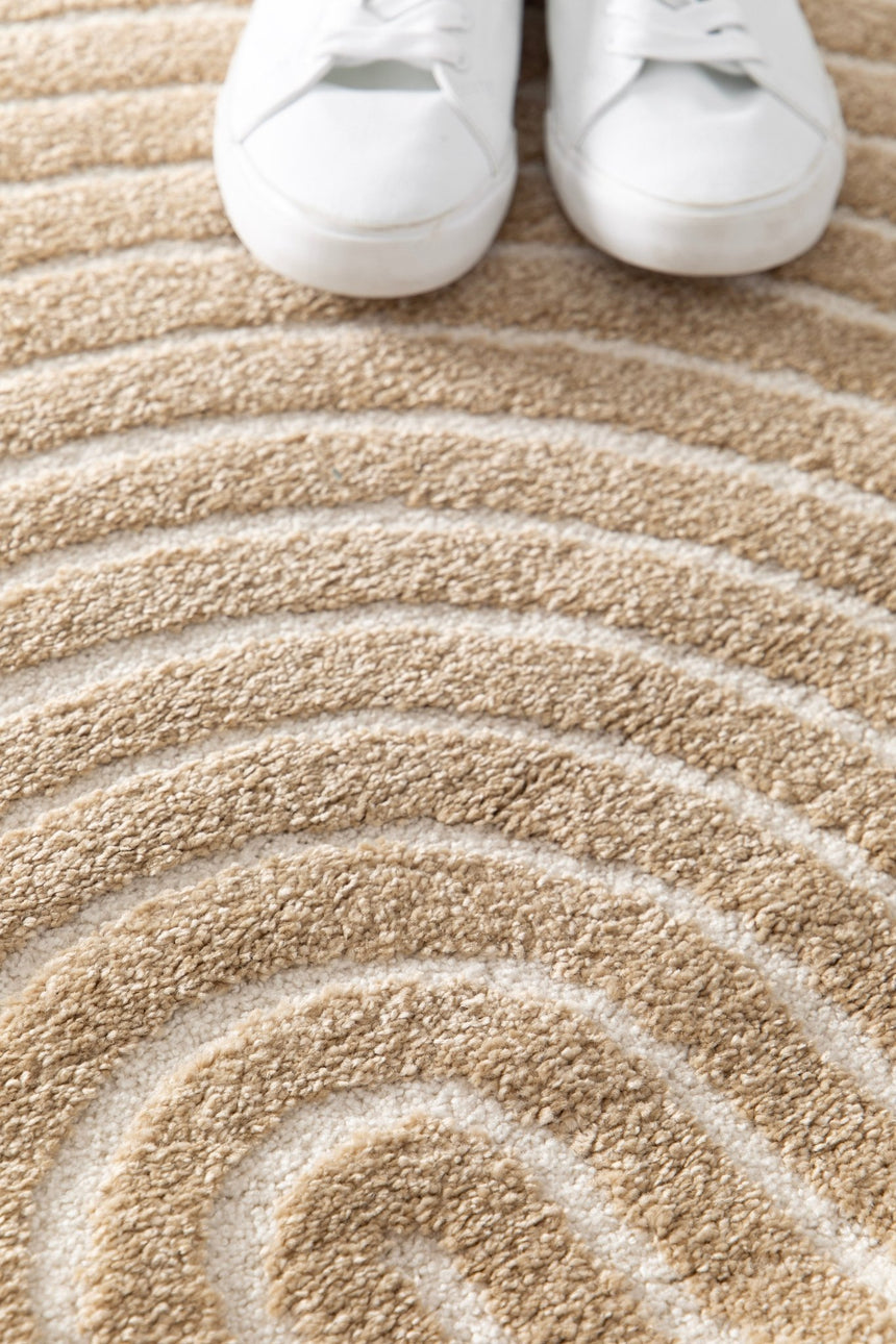 Tapis avec effet relief très doux GROOVE - AFKliving