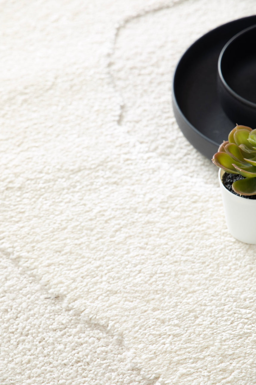 Tapis avec effet relief très doux OSMOSE - AFKliving