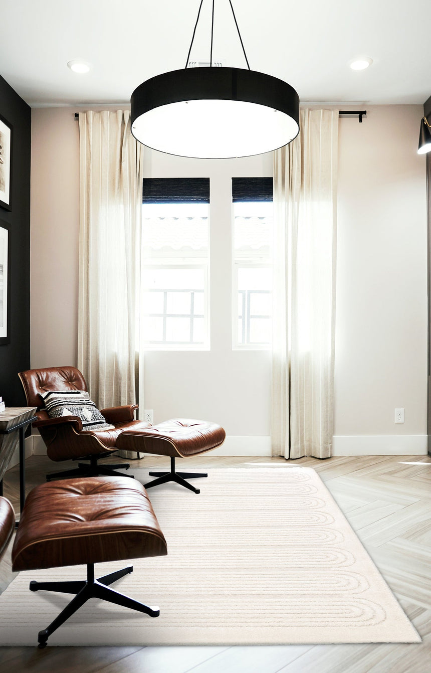 Tapis avec effet relief très doux SINEA - AFKliving