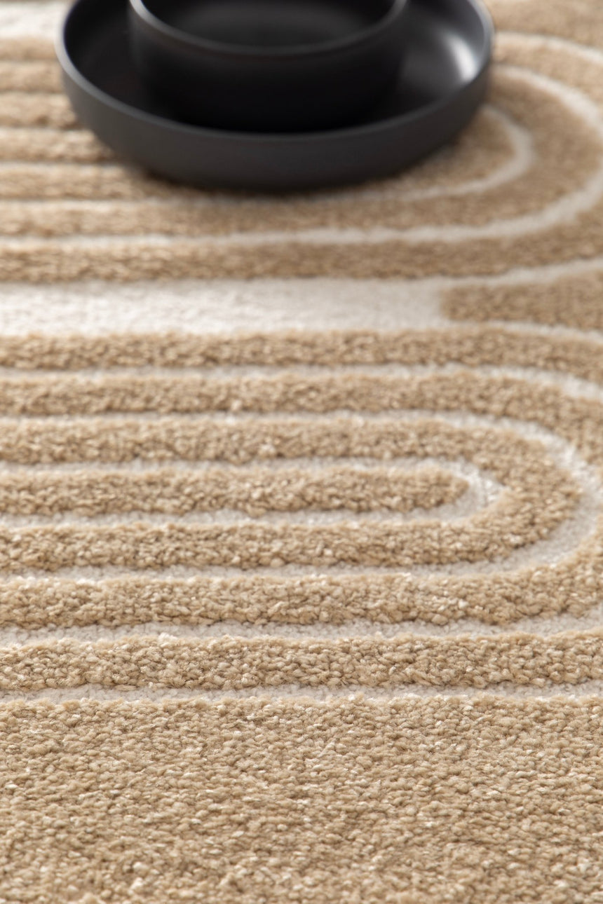 Tapis avec effet relief très doux SINEA - AFKliving