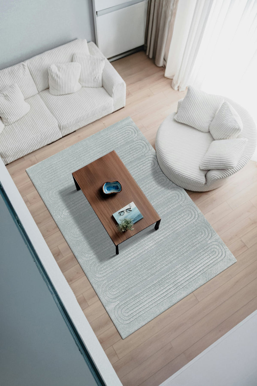 Tapis avec effet relief très doux SINEA - AFKliving