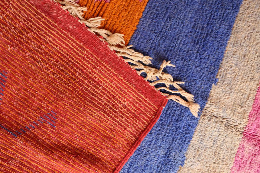 Tapis Berbere Boujaad coloré 200 x 304 cm - AFKliving