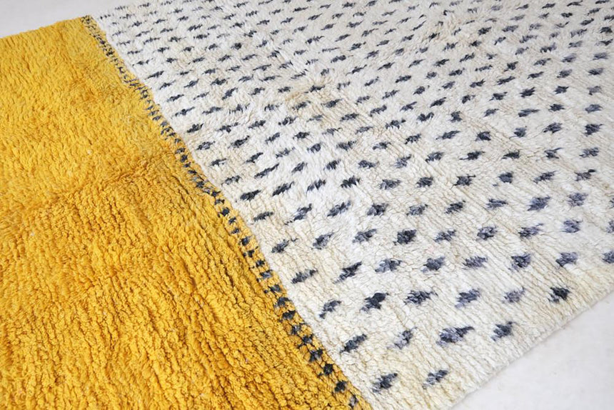 Tapis Berbere Boujaad moderne en laine 217 x 290 cm - AFKliving
