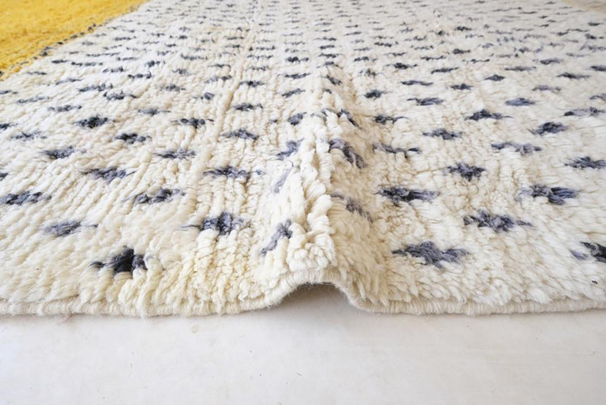 Tapis Berbere Boujaad moderne en laine 217 x 290 cm - AFKliving