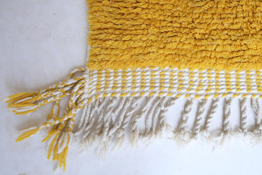 Tapis Berbere Boujaad moderne en laine 217 x 290 cm - AFKliving
