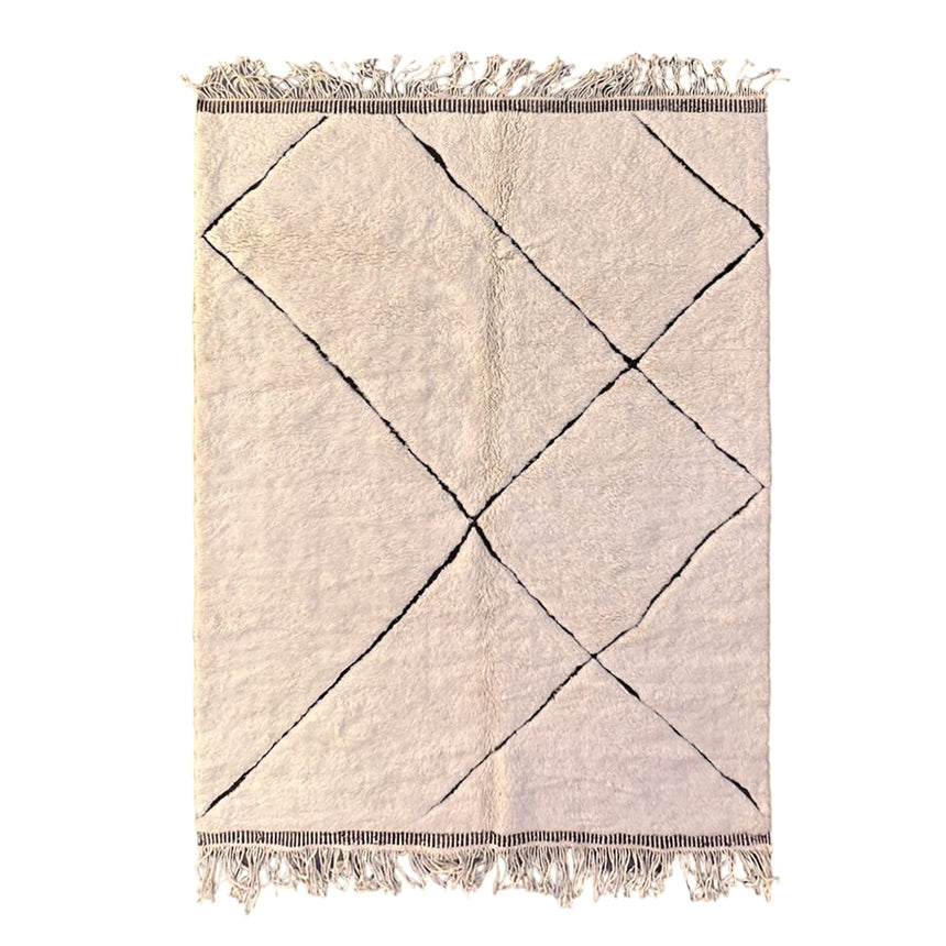 Tapis Berbere en laine de M'Rirt 206 x 296 cm - AFKliving