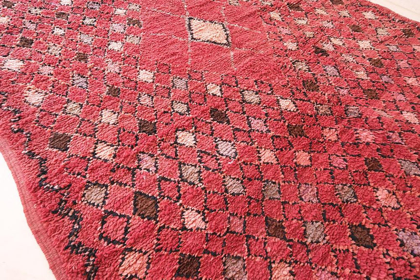 Tapis Berbere en laine vintage 192 x 366 cm - AFKliving