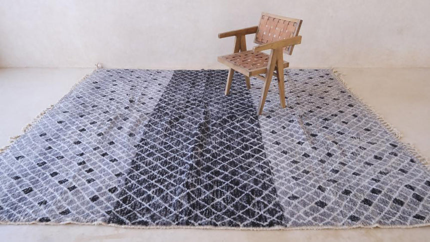 Tapis berbere marocain contemporain 246 x 302 cm - AFKliving