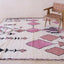 Tapis berbere marocain contemporain en laine 251 x 303 cm - AFKliving