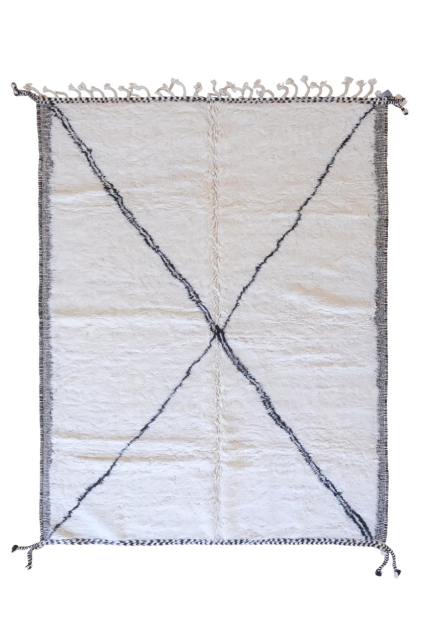 Tapis berbere marocain en laine 203 x 285 cm - AFKliving