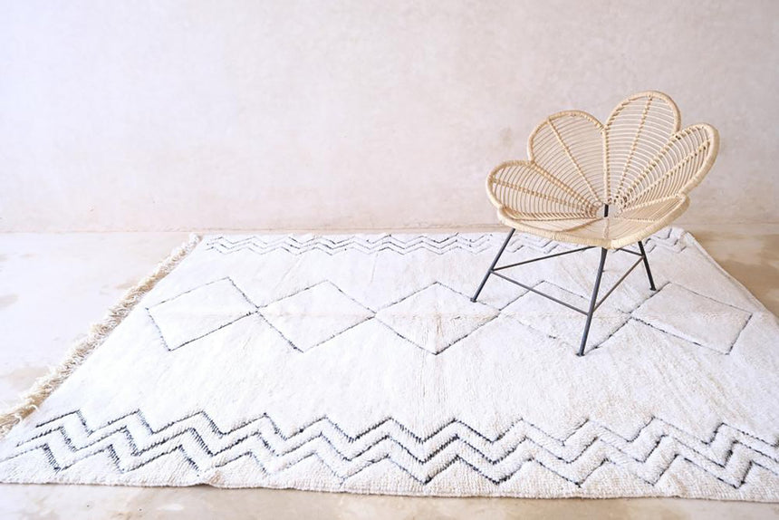 Tapis berbere marocain en laine 207 x 282 cm - AFKliving