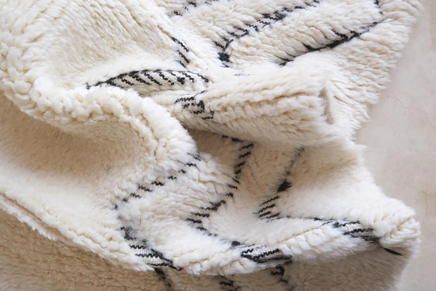 Tapis berbere marocain en laine 207 x 282 cm - AFKliving