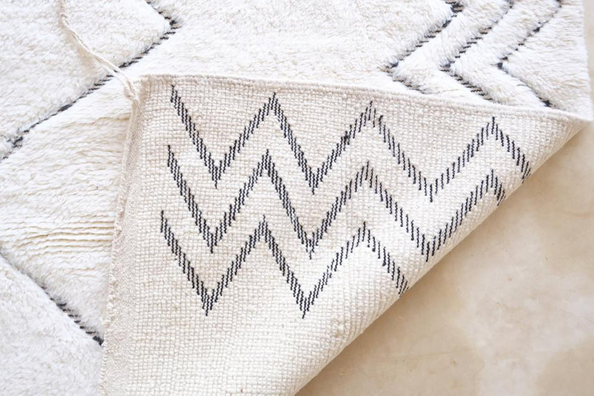 Tapis berbere marocain en laine 207 x 282 cm - AFKliving