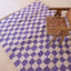 Tapis berbere marocain en laine à carreaux 209 x 253 cm - AFKliving