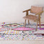 Tapis berbere marocain en laine fluo 120 x 190 cm - AFKliving
