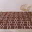 Tapis berbere marocain en laine marron 198 x 294 cm - AFKliving