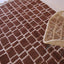 Tapis berbere marocain en laine marron 198 x 294 cm - AFKliving