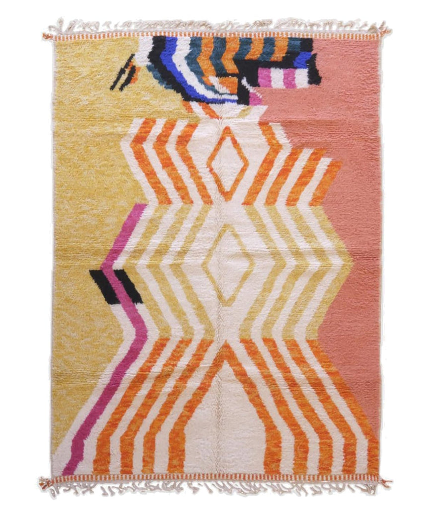 Tapis berbère marocain en laine - tapis sur mesure - AFKliving