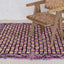 Tapis Berbere marocain fibres recyclées 184 x 150 cm - AFKliving
