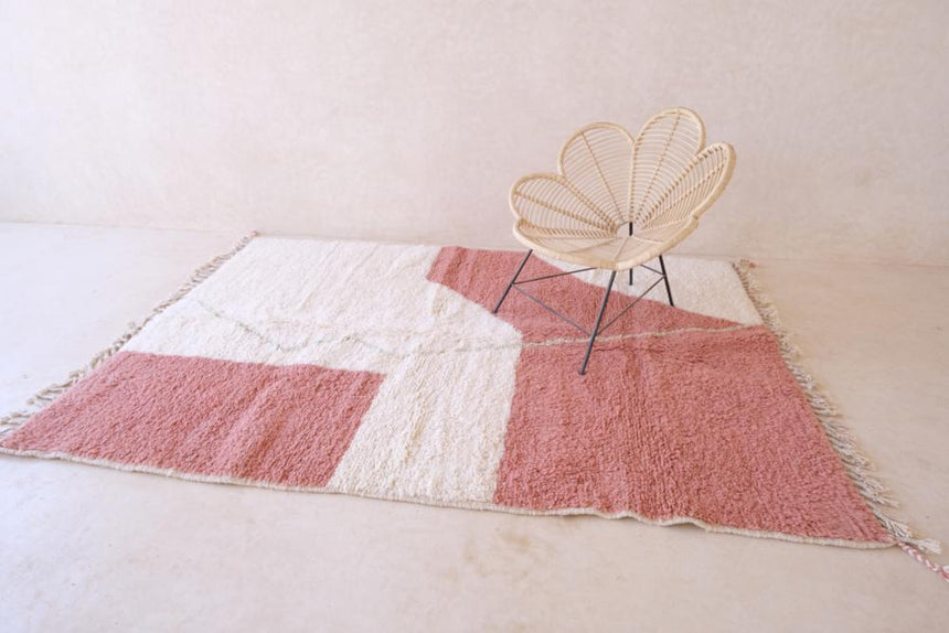 Tapis berbere marocain moderne en laine 190 x 270 cm - AFKliving