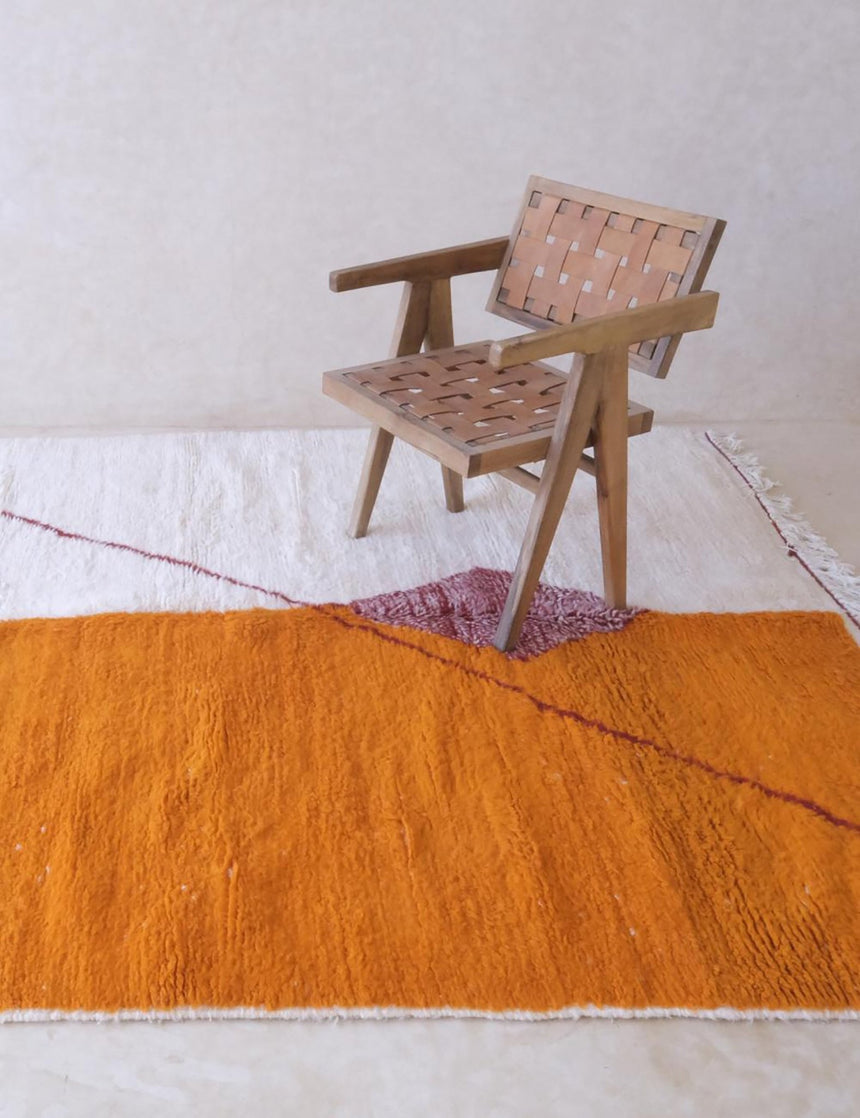 Tapis berbere marocain moderne en laine 196 x 272 cm - AFKliving
