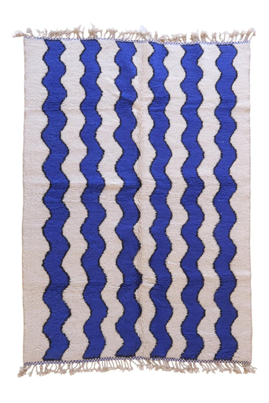 Tapis berbere marocain moderne en laine 200 x 293 cm - AFKliving